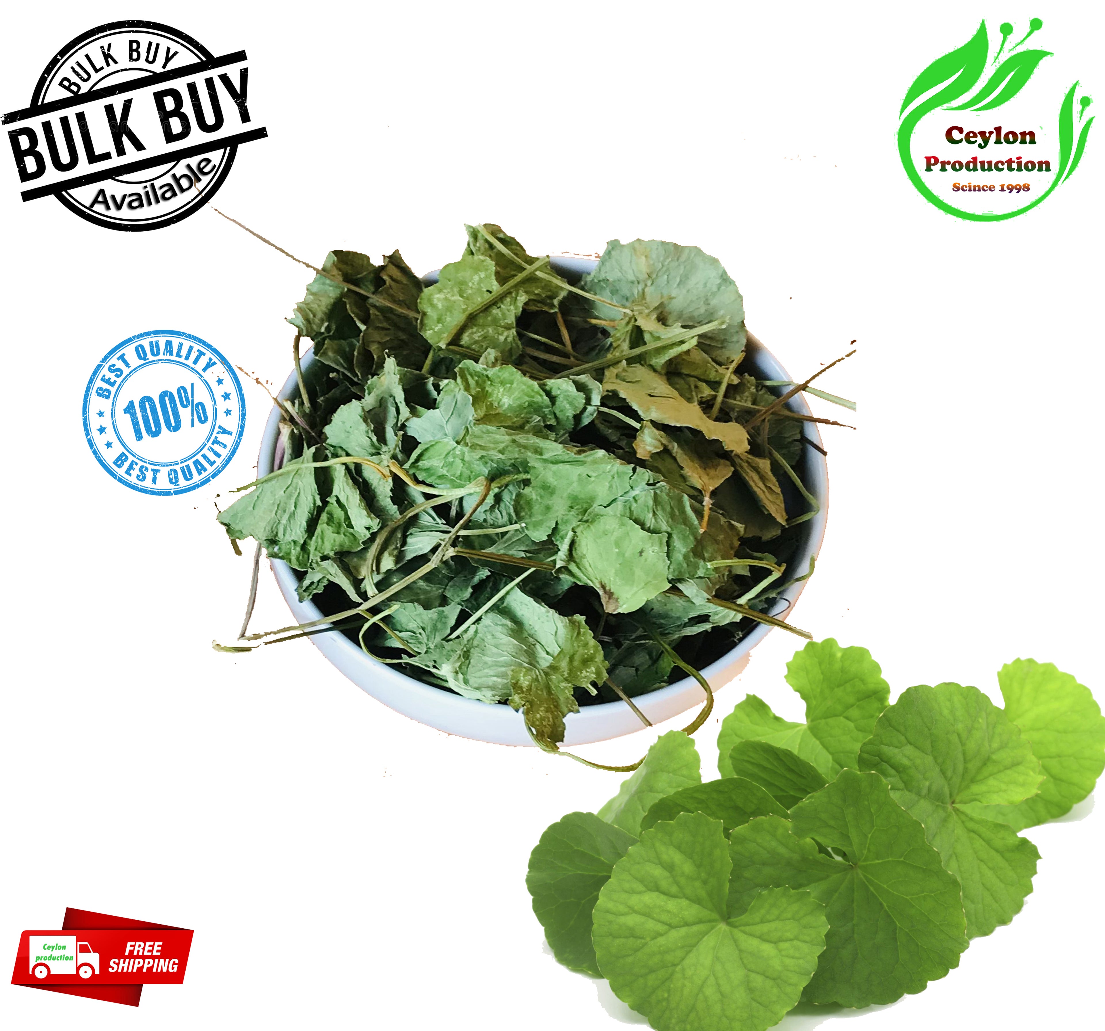 Dried Herbal Centrella Asiatica whole Leaves Pure Natural Oragnic Sri lanka Ceylon(gotukola) (Copy)