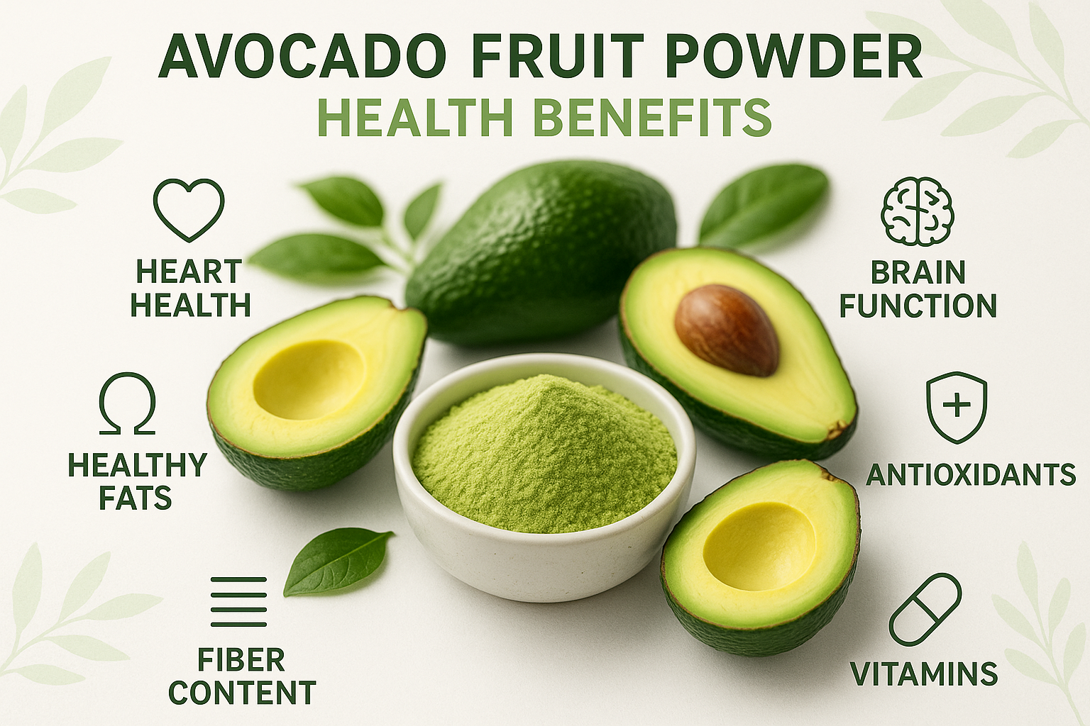 avocado fruit powder heath benifit