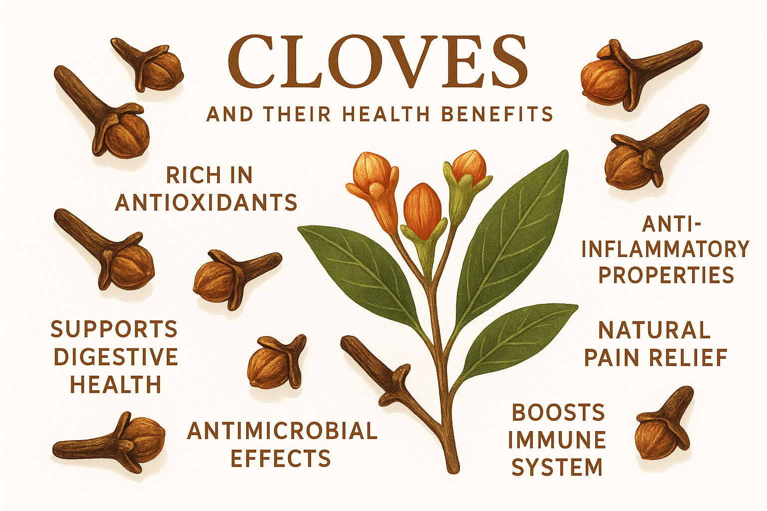 clove buds whole health benifit