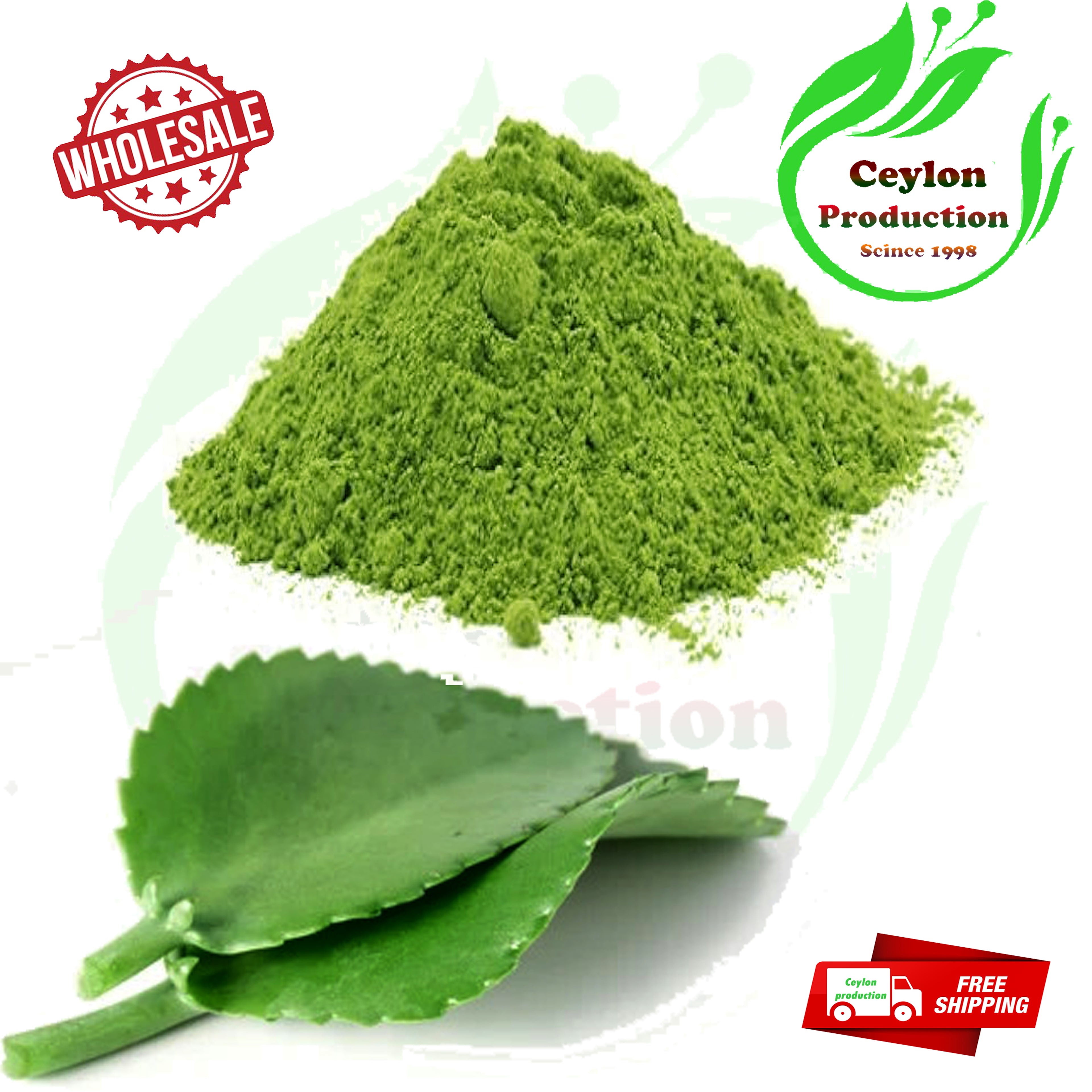 Organic dried herbal akkapana leaf leaves ground powder(Kalanchoe pinnata)