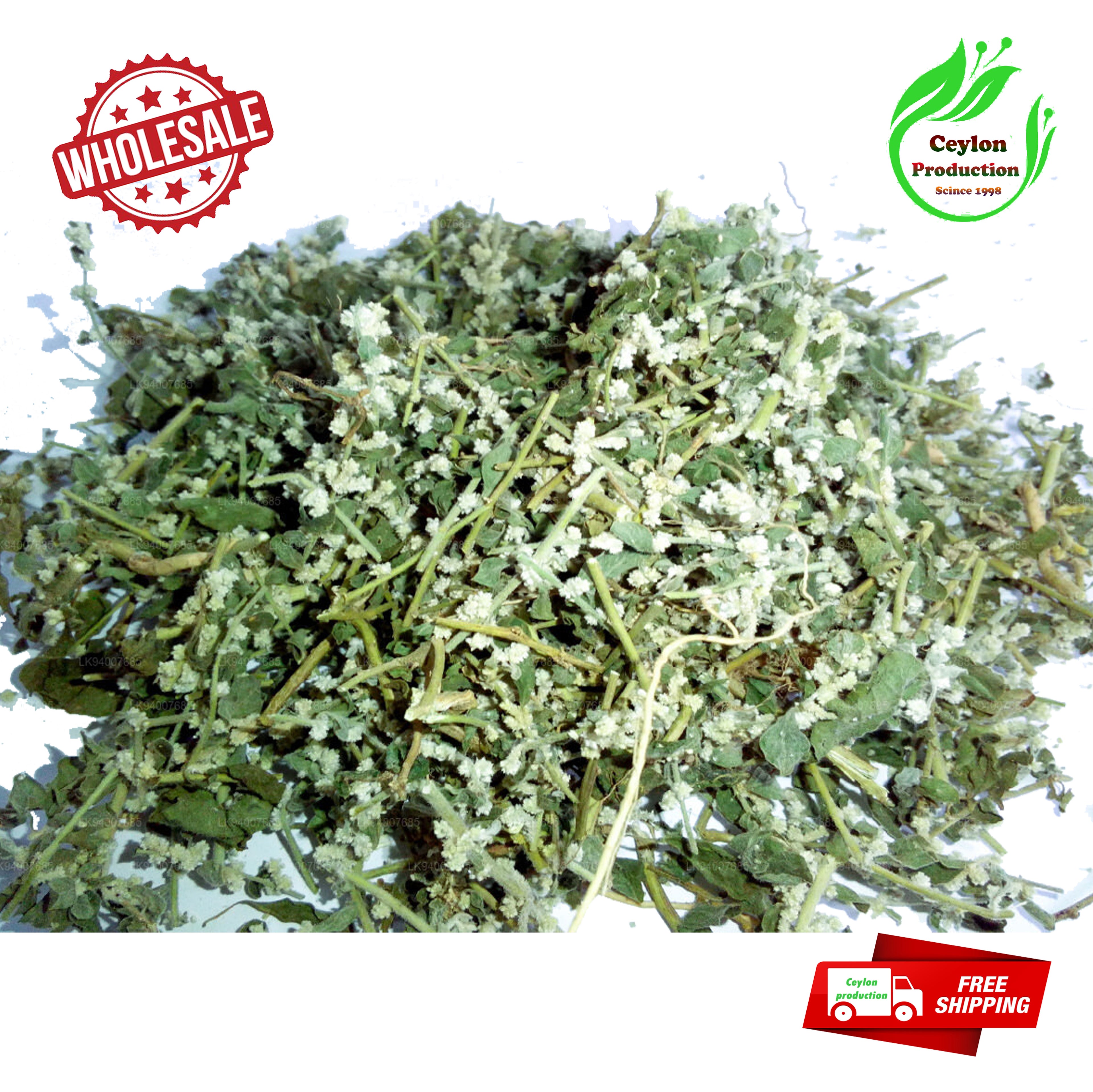 Dried Polpala plant Slices(1-4cm Cut)pure Organic Green Natural Herbal Drink (Aerva lanata)