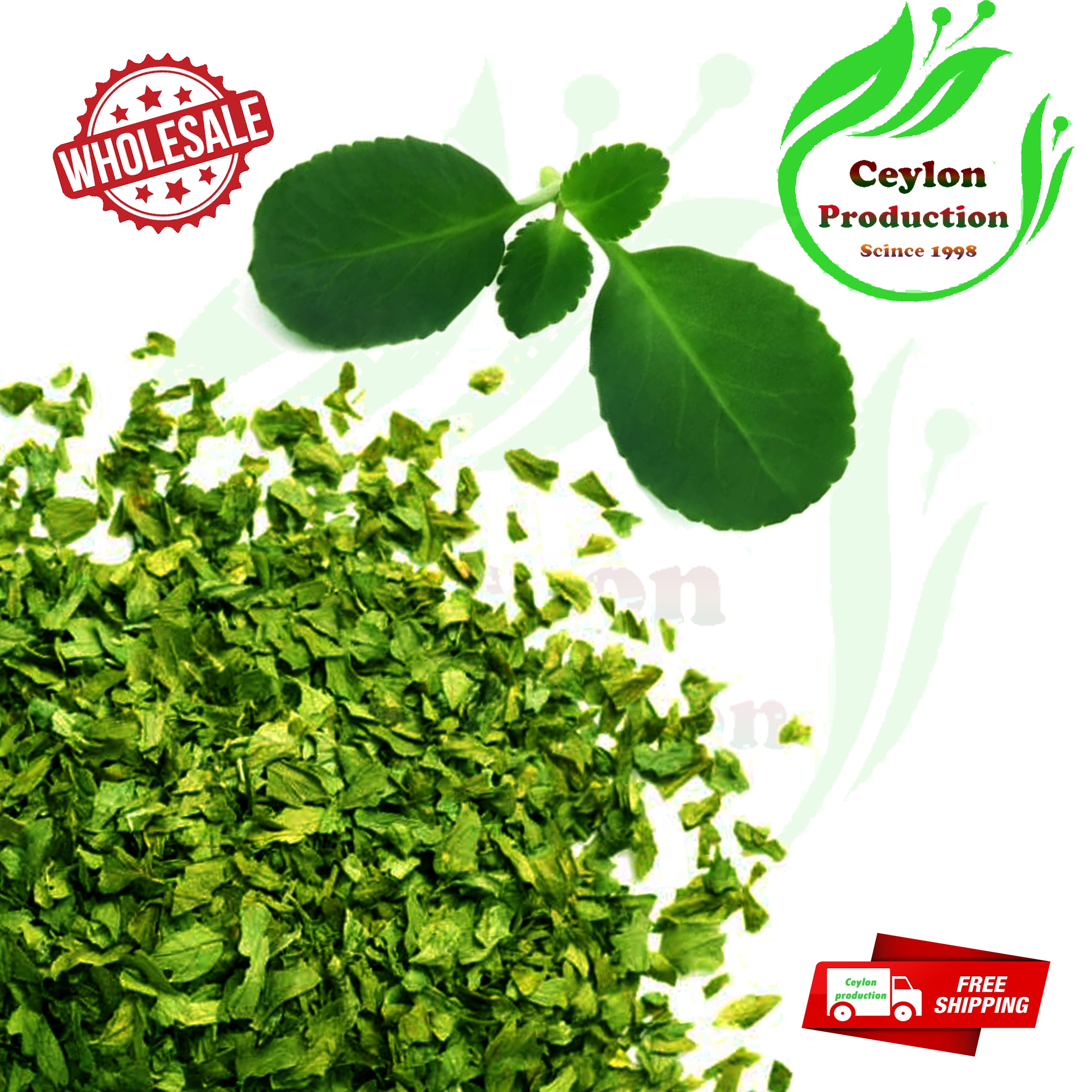 Organic dried herbal akkapana leaf leaves tea cut(2-3mm)(Kalanchoe pinnata)