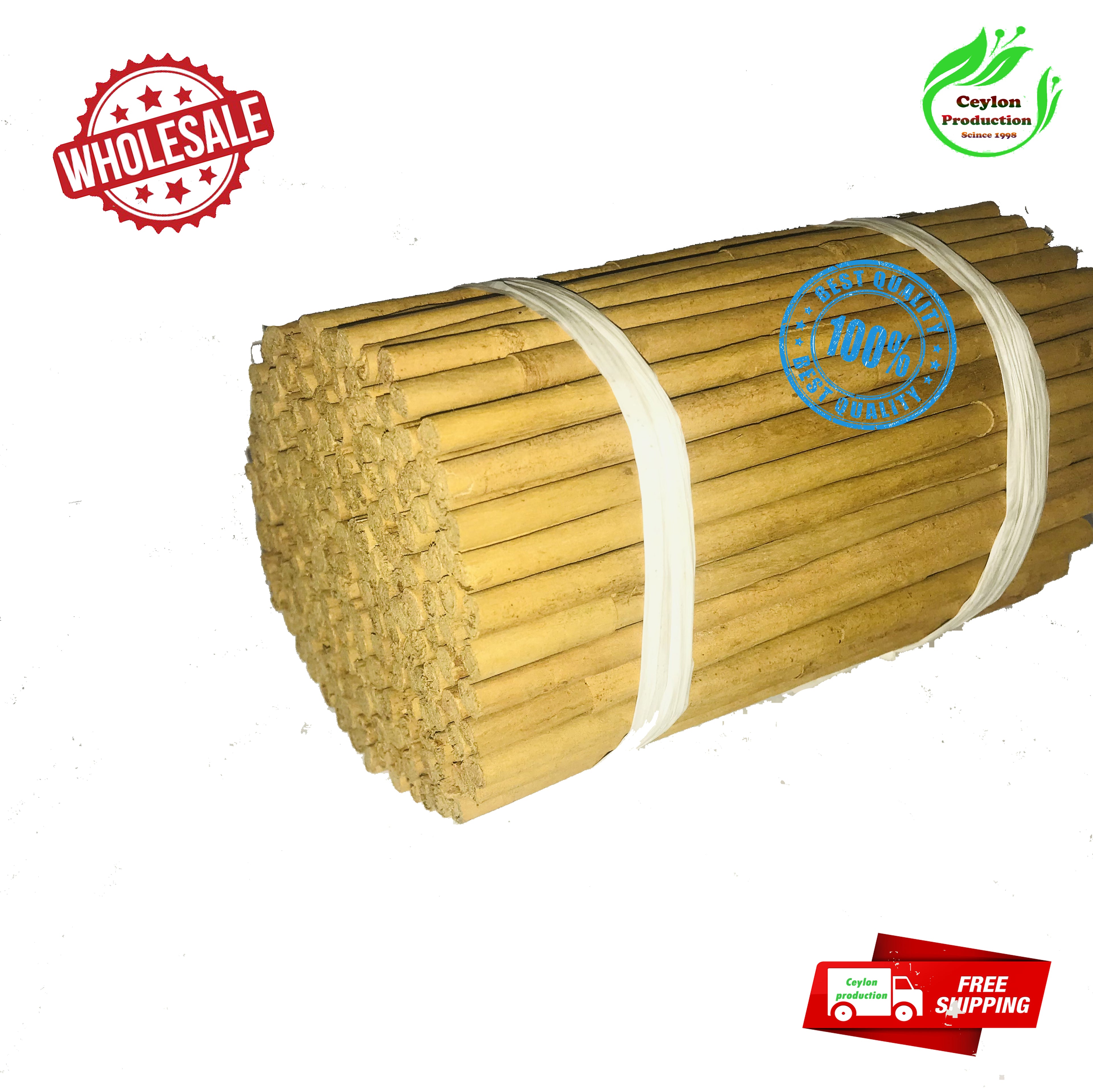 ALBA Grade Ceylon Cinnamon Sticks(6 inch Length)organic pure natural real sri lanka