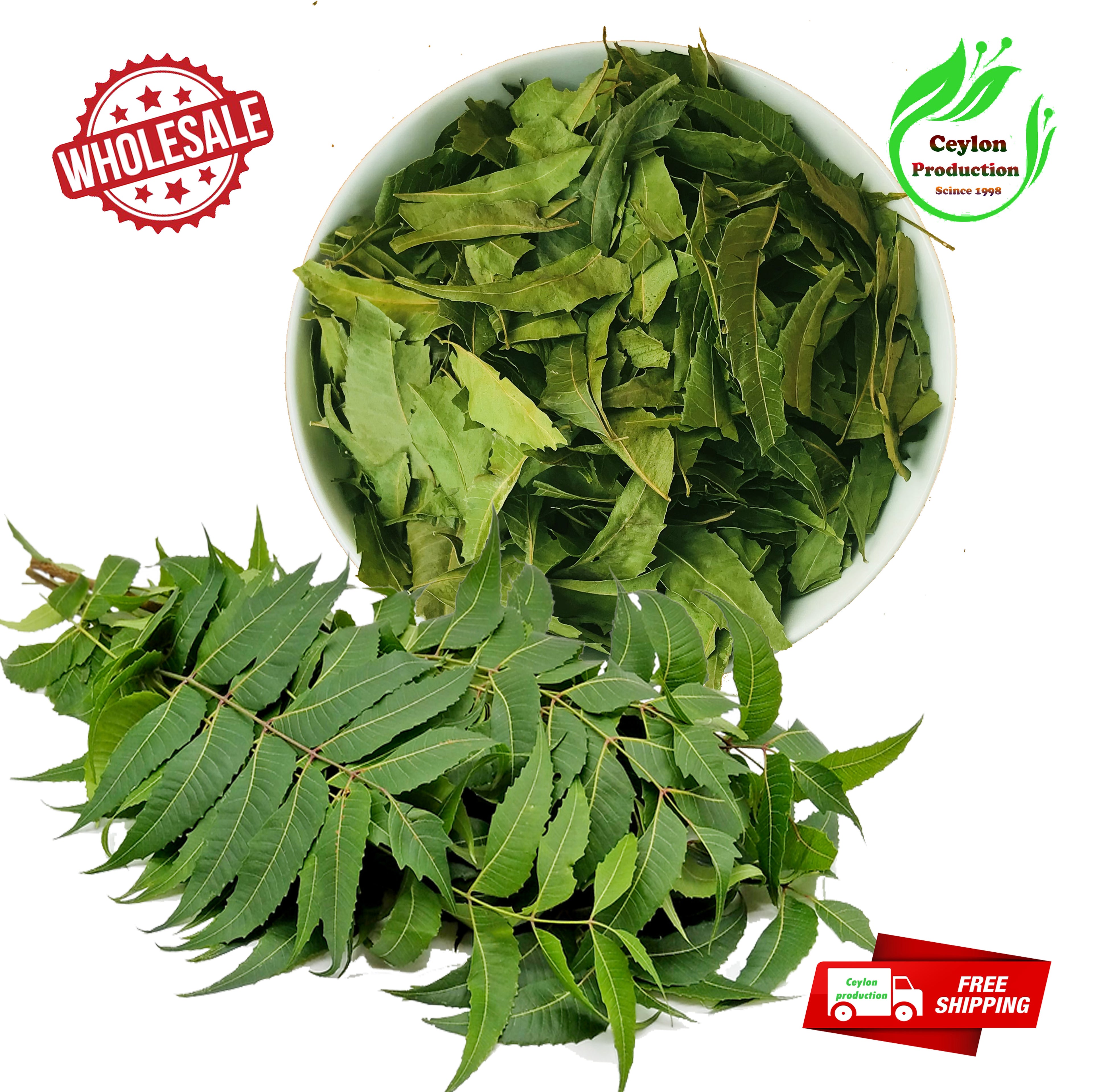 Dried Neem Leaves/Leaf whole pure natural Organic herbal (Azadirachta indica)
