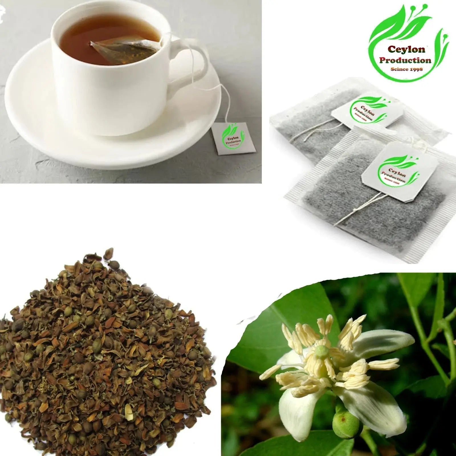 Dried Beal flower Tea Bags Natural Aegle marmelos Herbal Loose Organic beli